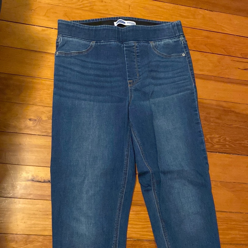 Old Navy pull up jeans
